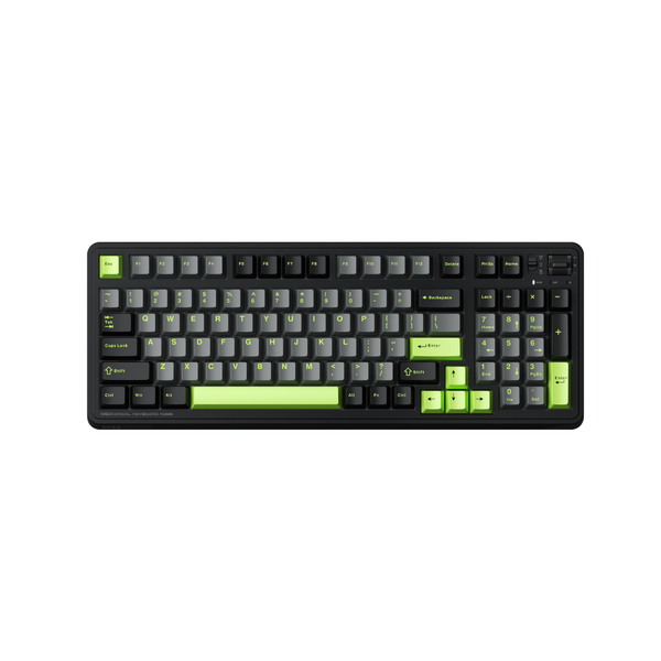 Phím Cơ Machenike KG98 Tri-mode RGB Đen