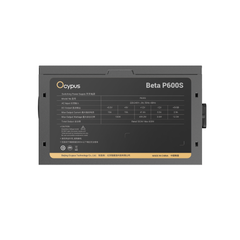 Bộ Nguồn Ocypus Beta P600S - 500W