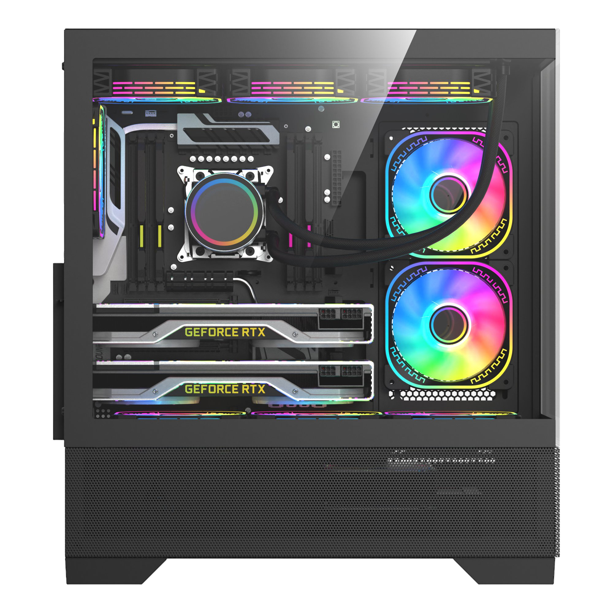 Vỏ Case MAGIC Mix Full Tower E-ATX Đen