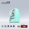 Vỏ Case VSP V4 M-ATX/ITX Xanh