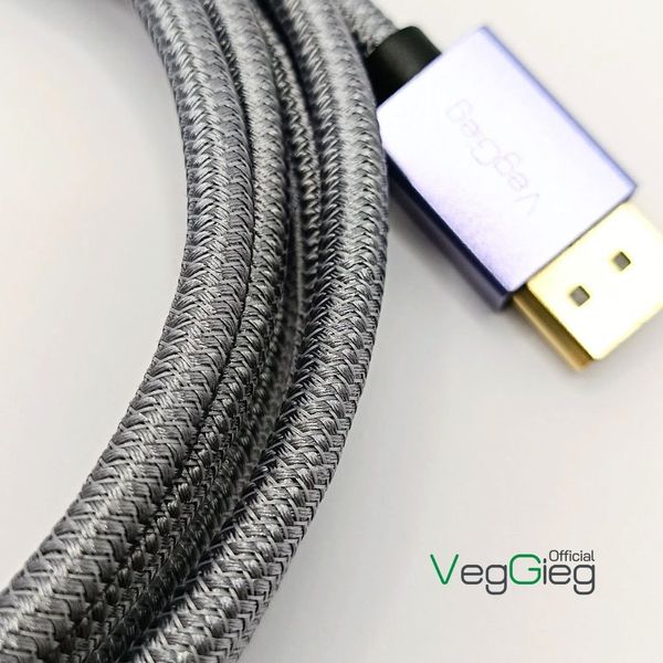 Cáp DisplayPort 1.4 8K VEGGIEG V-Z620 1.5m