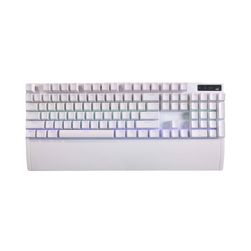 Phím Cơ Spartan TC3218 Blue Switch Trắng Có Dây Phím Cơ Spartan TC3218 Blue Switch Trắng Có Dây