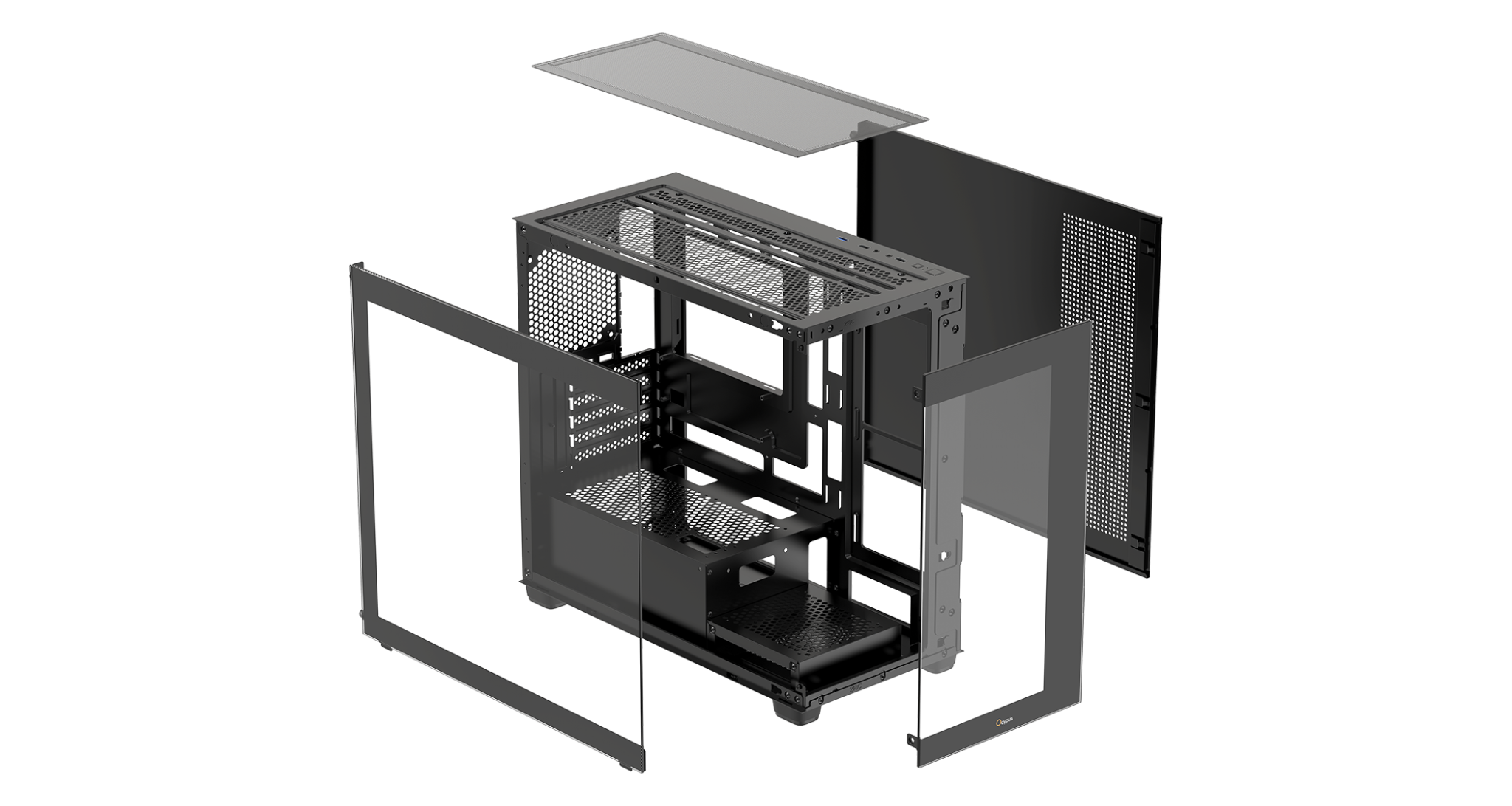 Vỏ Case Ocypus Gamma C52 BK Đen