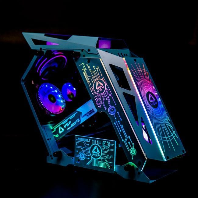 Vỏ Case VSP ESPORT ROG ES1 M-ATX/ITX Đen