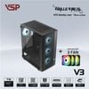 Vỏ Case VSP GAMING V3 ATX/Mid Tower Đen