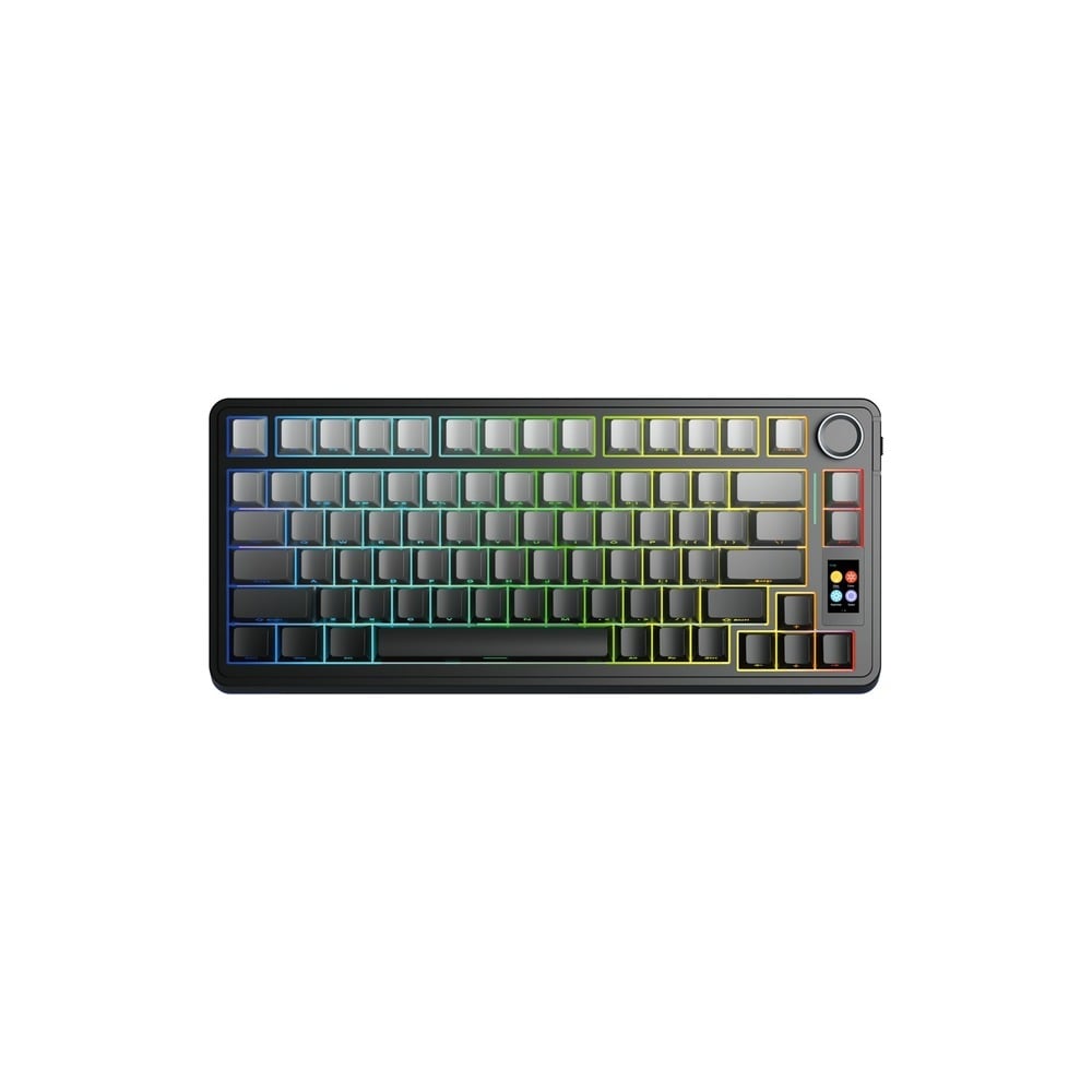 BÀN PHÍM CƠ GAMING AULA S75 PRO (2155) 3 MODE (Phiên bản màu Xám đen gradient/ Star Vector switch)