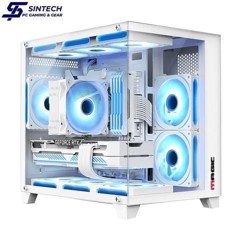 Vỏ Case MAGIC AQUA M ULTRA Plus M-ATX/ITX Trắng