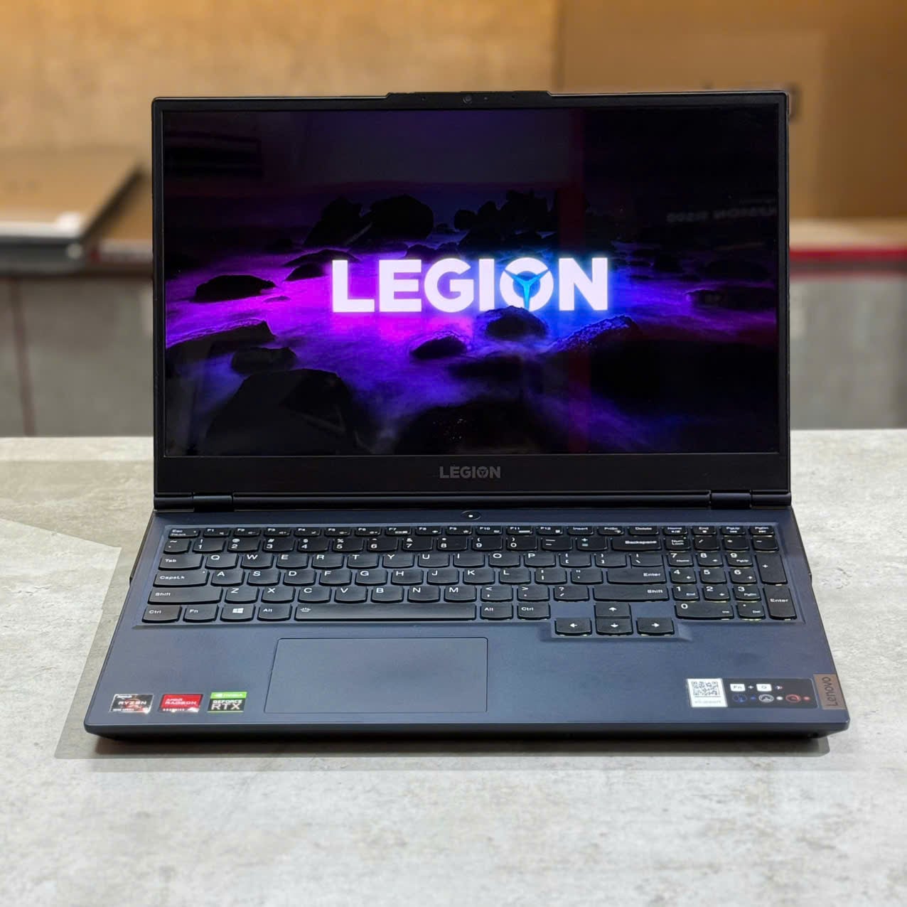 Laptop Lenovo Gaming Legion 5 15ACH6 Laptop Lenovo Gaming Legion 5 15ACH6 góc nhìn tổng thể