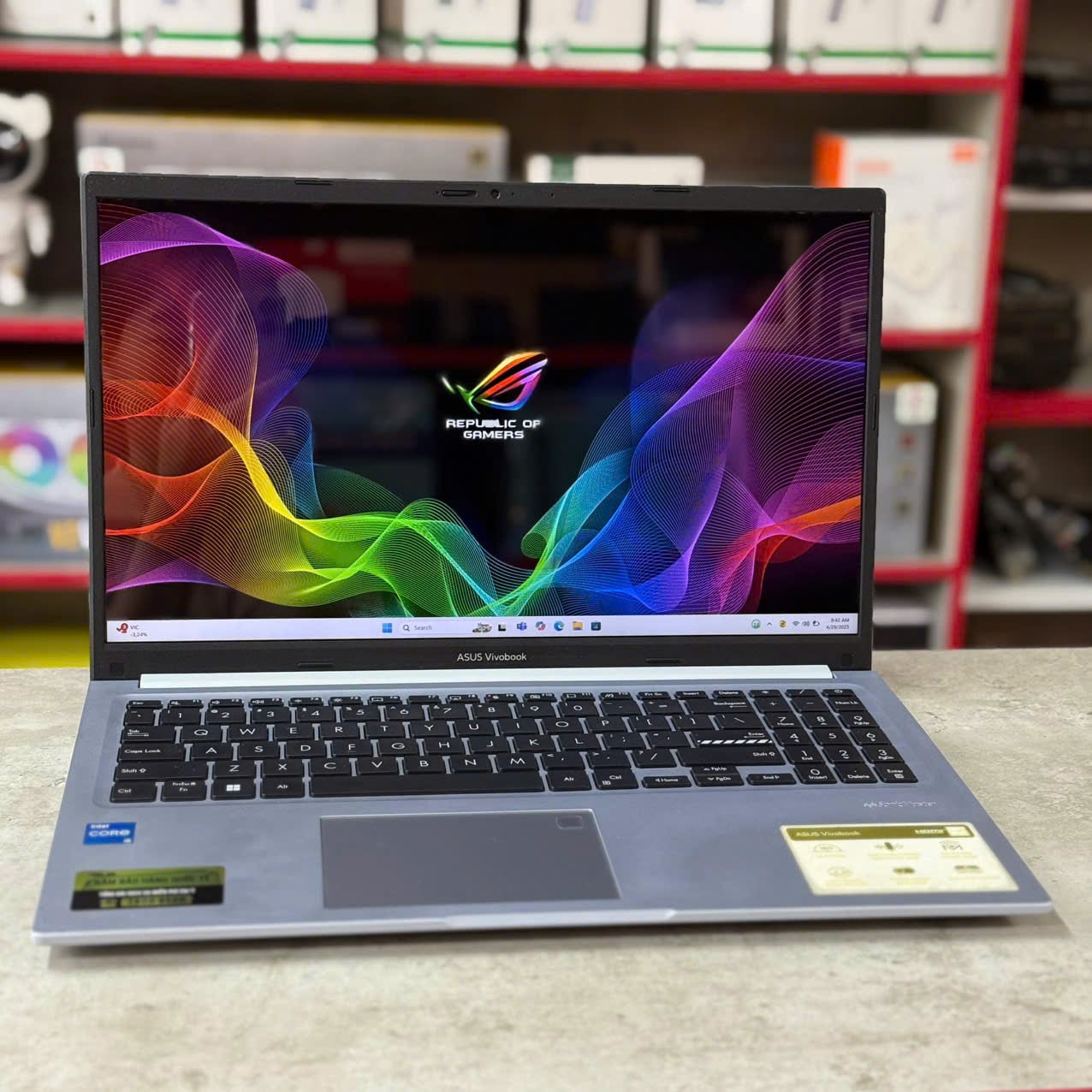 Laptop ASUS Vivobook 15 X1502ZA-BQ127W màu xanh