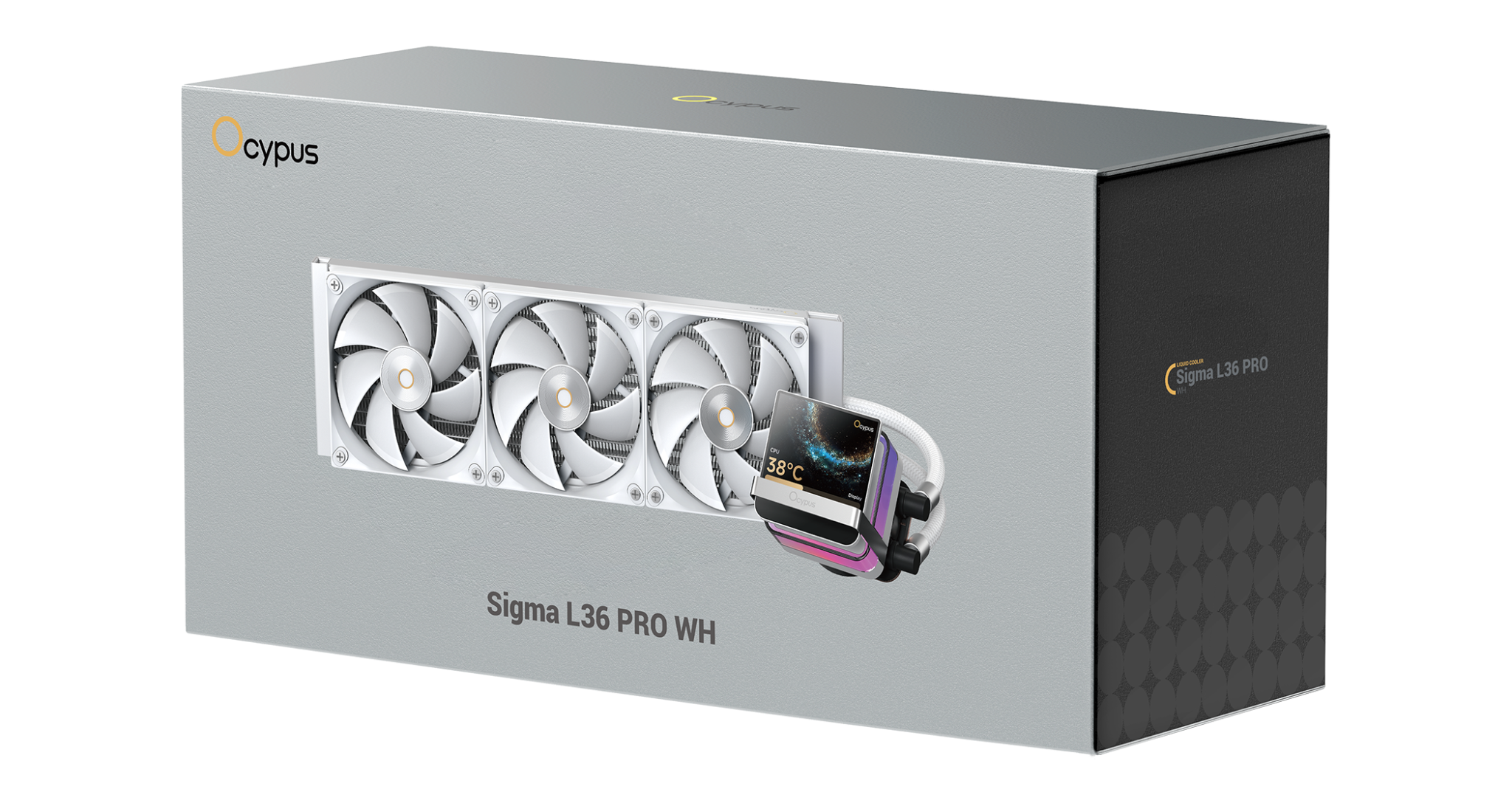 Tản nhiệt nước AIO Ocypus Sigma L36 PRO Trắng
