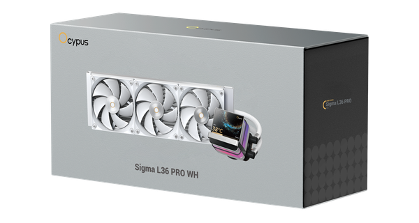 Tản nhiệt nước AIO Ocypus Sigma L36 PRO Trắng
