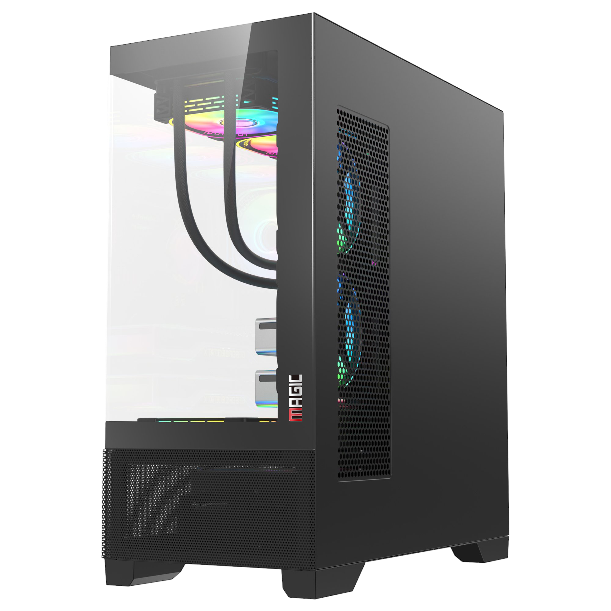 Vỏ Case MAGIC Mix Full Tower E-ATX Đen