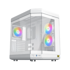 Vỏ Case XIGMATEK CUBI E-ATX/ATX/M-ATX/ITX Trắng