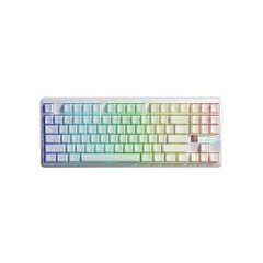 BÀN PHÍM CƠ GAMING AULA F87 PRO V2 (2605) 3 MODE (Phiên bản Màu Trắng Contour/ Star Vector switch)
