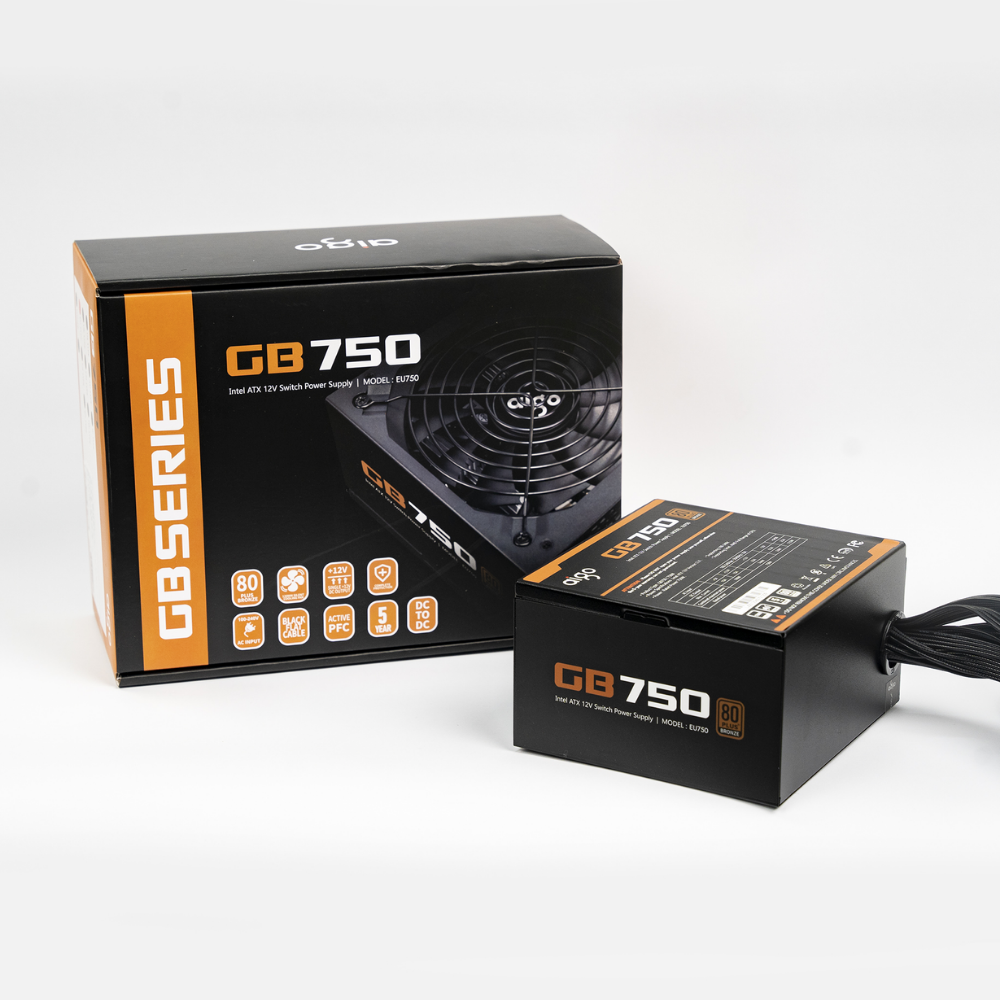 Nguồn AIGO Bronze GB750 750W 80 Plus Bronze Black