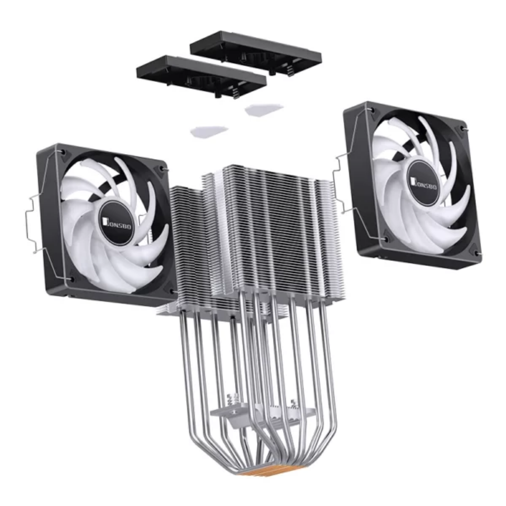 Tản Nhiệt Khí CPU Jonsbo CR-3000E ARGB - Black