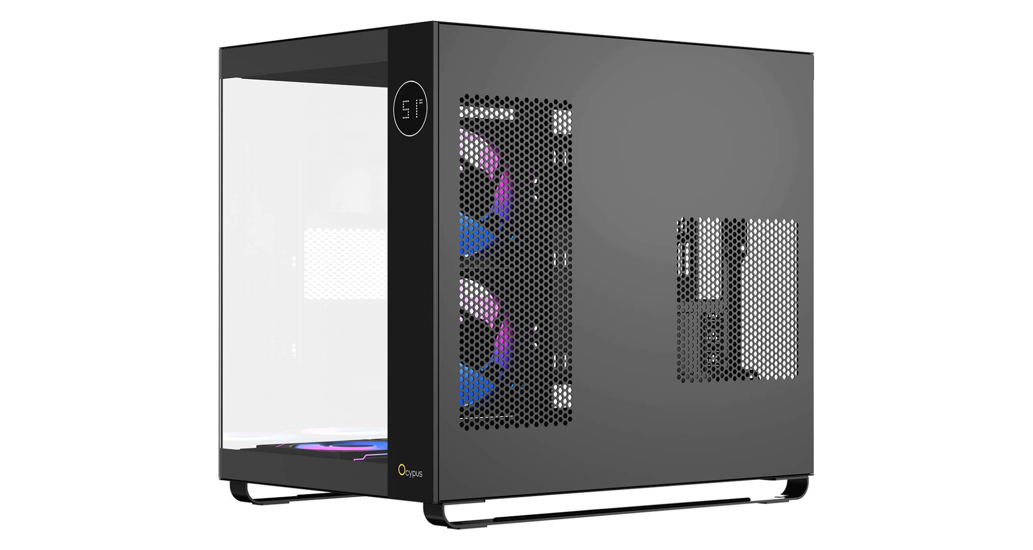 Vỏ Case Ocypus Iota C70 Đen Sẵn 3 Fan ARGB