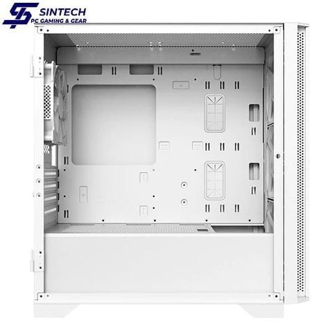 Vỏ Case Montech Air 100 ARGB M-ATX/Mid Tower Trắng Kèm 4 Fan ARGB