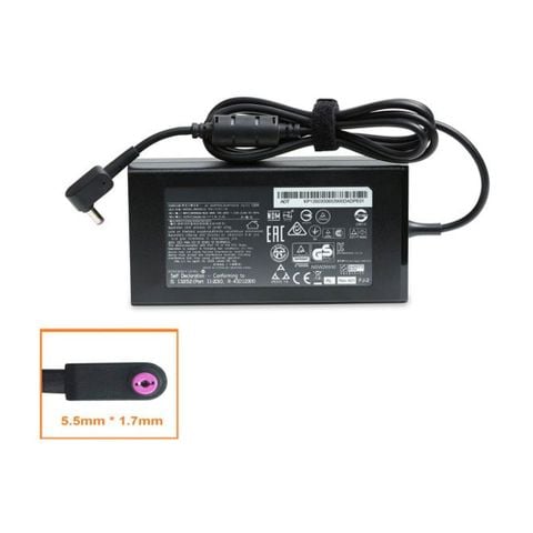 Cục Sạc 19V – 7.1A Dùng Cho Laptop Acer AN515-52,AN515-53,AN715-51,PT515,VN7-593,VN7-793,V5-591G,AN515-51,AN515-57,PH315-51, Helios 300 G3-571,G3-572,G-573