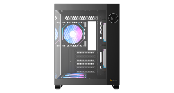 Vỏ Case Ocypus Iota C70 Đen Sẵn 3 Fan ARGB