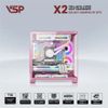 Vỏ Case VSP Aquanaut Pro Gaming X2 Galaxy M-ATX/ITX Hồng