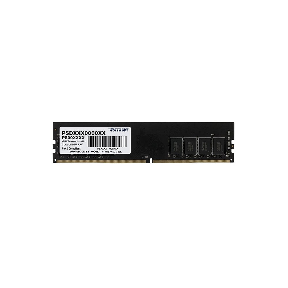 Ram Patriot Signature 8GB DDR4 3200MHz Đen