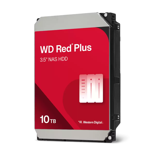 Ổ cứng Western Digital Red Plus 10TB (WD100EFGX)