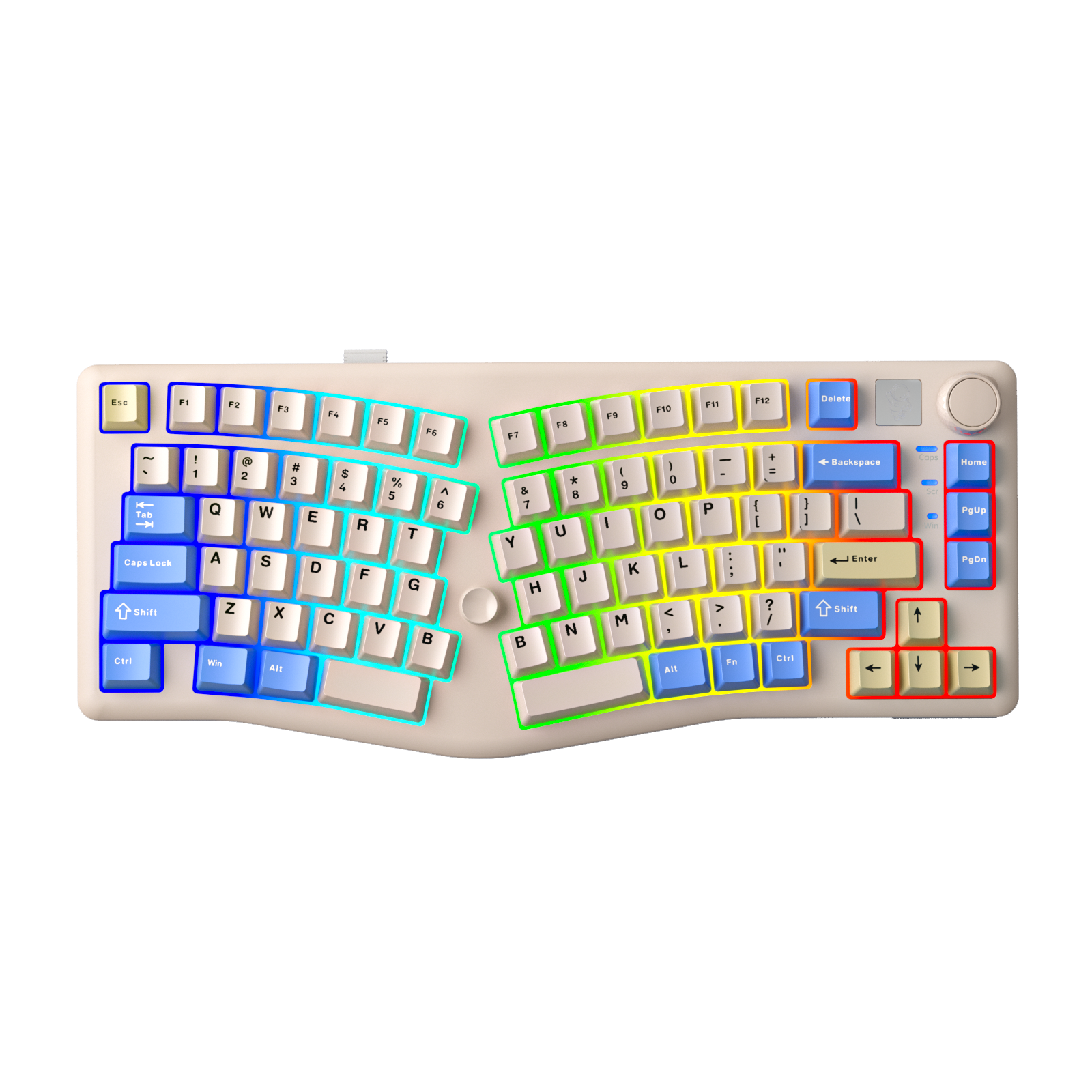 Phím Cơ Leobog Alice A75 (Ramboo Switch Xanh Dương Be) Không Dây