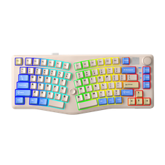 Phím Cơ Leobog Alice A75 (Ramboo Switch Xanh Dương Be) Không Dây