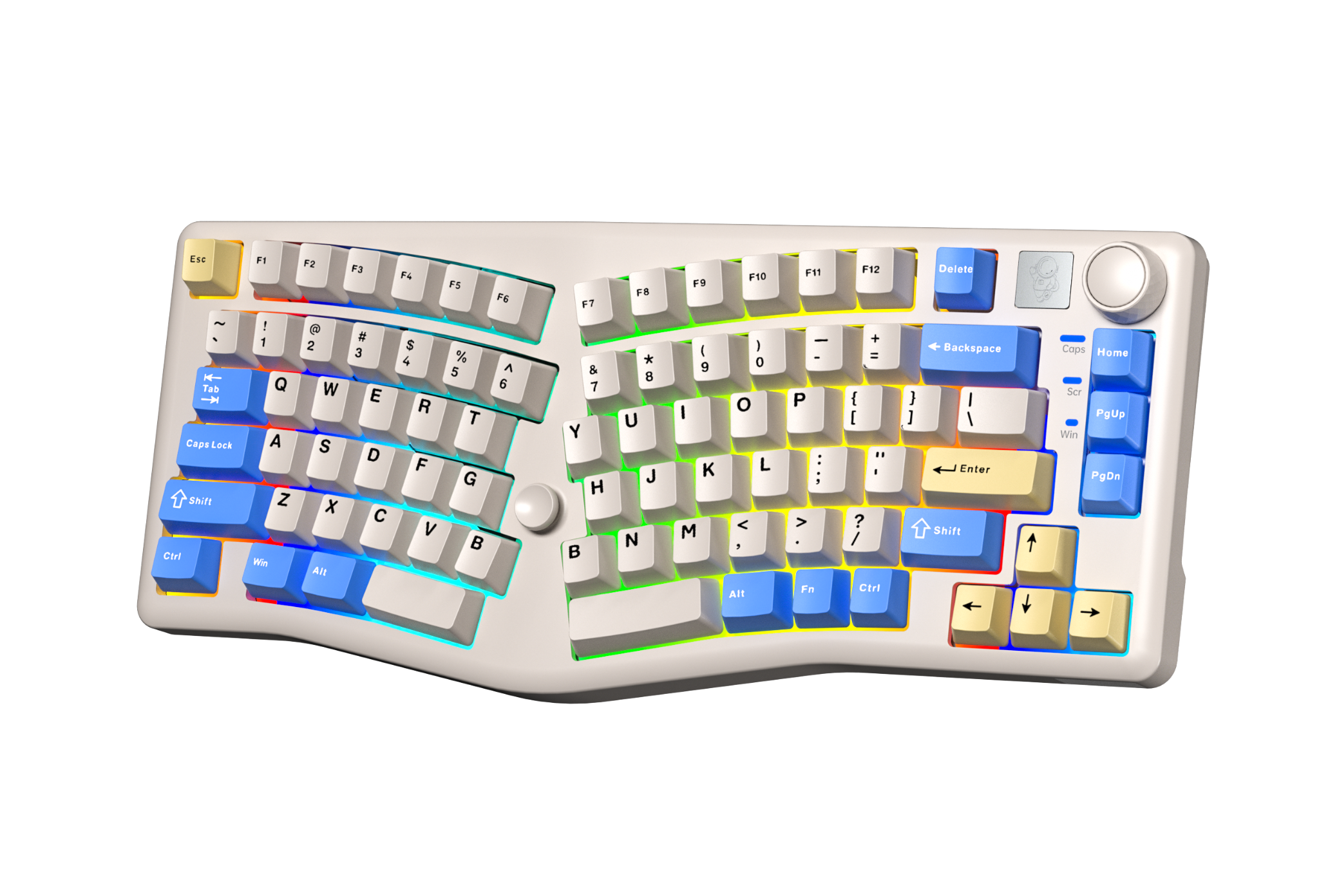 Phím Cơ Leobog Alice A75 (Ramboo Switch Xanh Dương Be) Không Dây