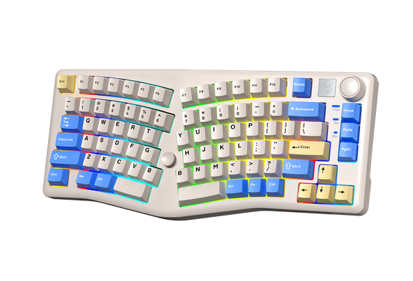 Phím Cơ Leobog Alice A75 (Ramboo Switch Xanh Dương Be) Không Dây