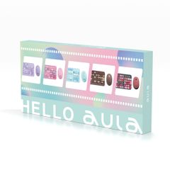 Combo Bàn Phím Chuột Aula AC306 (Coffee) Không Dây