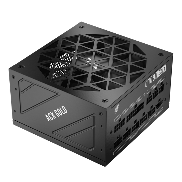 NGUỒN 1STPLAYER ACK-GLD-850 850W ĐEN (80 PLUS GOLD)