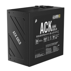 NGUỒN 1STPLAYER ACK-GLD-850 850W ĐEN (80 PLUS GOLD)