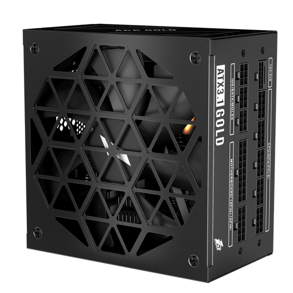 NGUỒN 1STPLAYER ACK-GLD-850 850W ĐEN (80 PLUS GOLD)