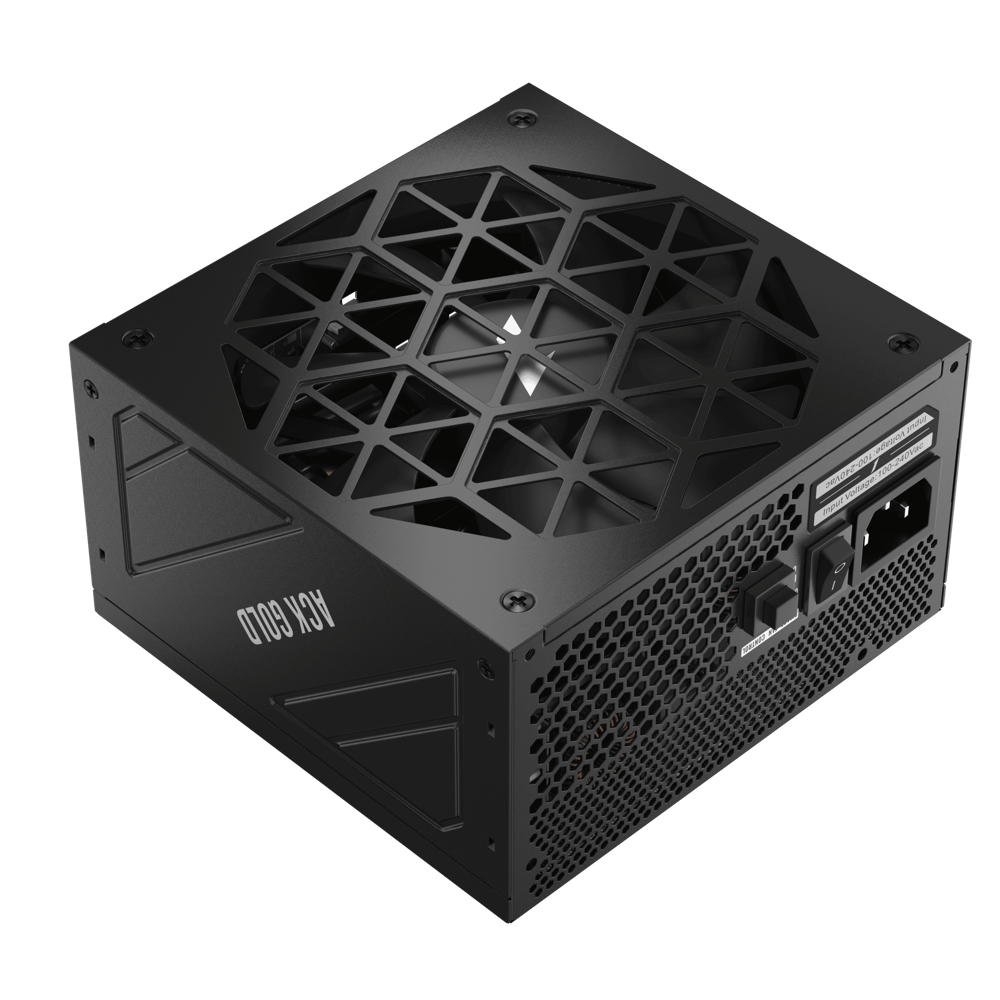 NGUỒN 1STPLAYER ACK-GLD-850 850W ĐEN (80 PLUS GOLD)