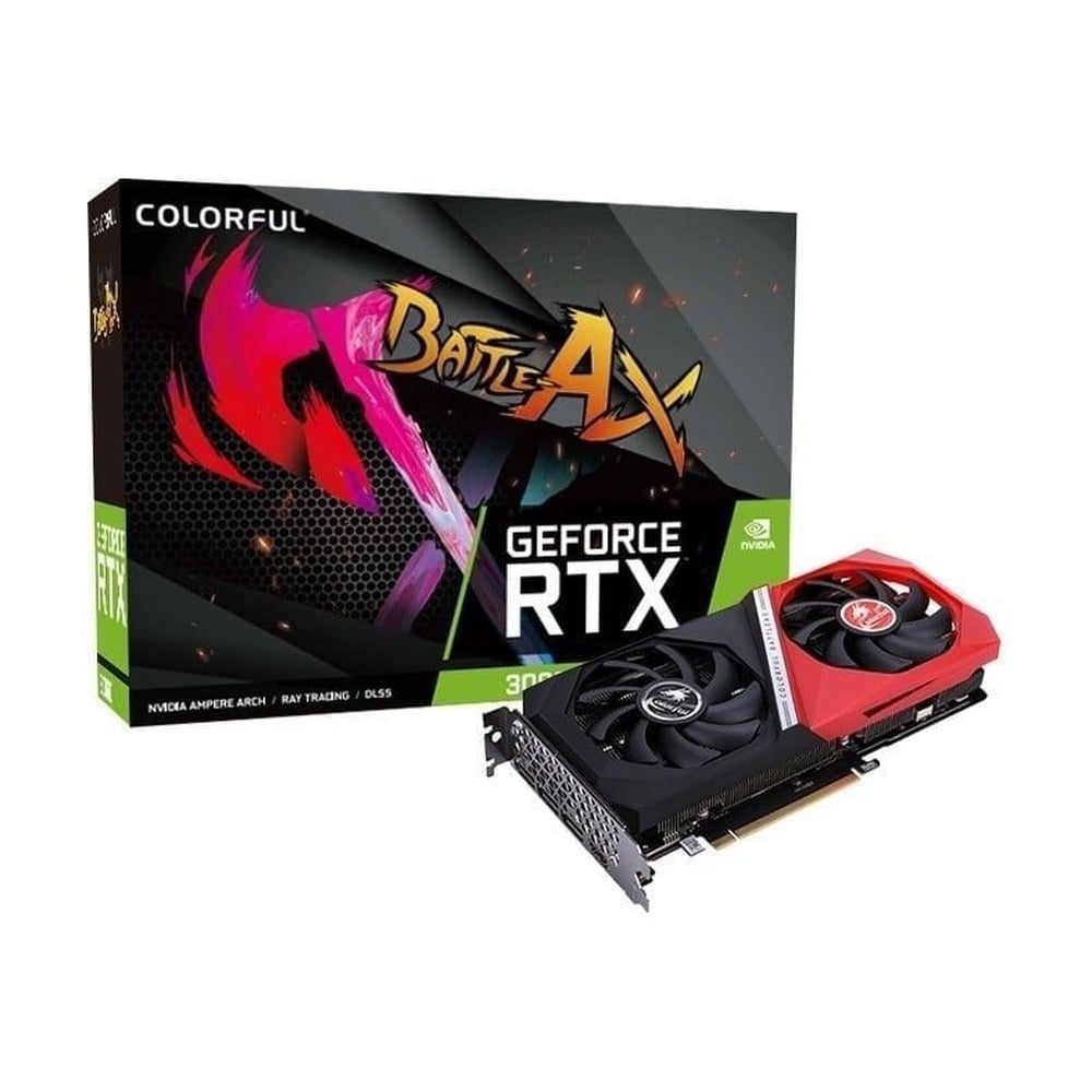 Card màn hình Colorful GeForce RTX 3060 Battle AX DUO 12GB GDDR6