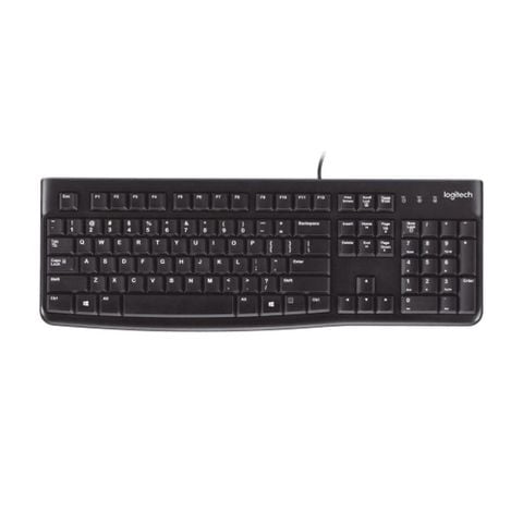 Bàn Phím Văn Phòng Logitech K120 Đen Có Dây