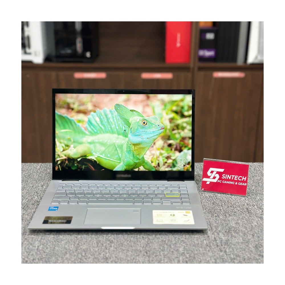 Laptop ASUS Vivobook Flip 14 (Intel i3-1115G4, 4GB, 128GB, 14 inch FHD Cảm Ứng)