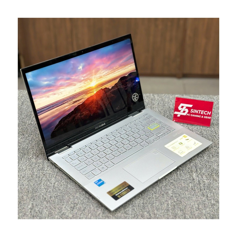 Laptop ASUS Vivobook Flip 14 (Intel i3-1115G4, 4GB, 128GB, 14 inch FHD Cảm Ứng)
