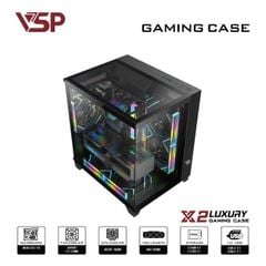 Vỏ Case X2 Luxury M-ATX/I-ATX Đen