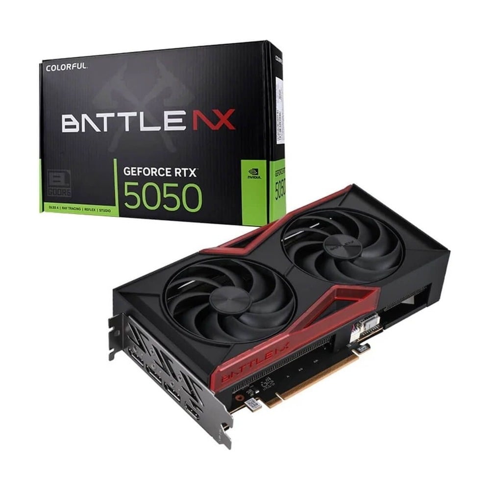 Card màn hình Colorful GeForce RTX 5050 Battle AX DUO 8GB-V 8GB GDDR7