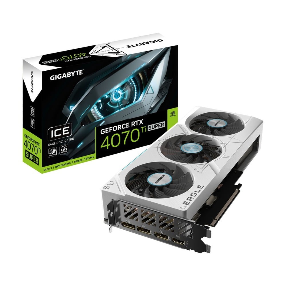 Card màn hình Gigabyte RTX 4070 Ti Super Eagle OC ICE 16GB