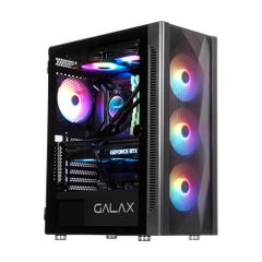 Vỏ Case Galax Revolution 06 MID Tower ATX ATX/M-ATX/ITX Đen Kèm 4 Fan RGB