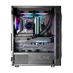 Vỏ Case Galax Revolution 06 MID Tower ATX ATX/M-ATX/ITX Đen Kèm 4 Fan RGB