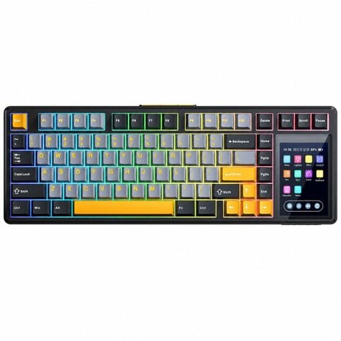 Phím Cơ AULA L99 3589 (Raindrop Switch Đen Xám Vàng) Không Dây