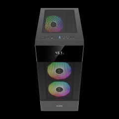 Vỏ Case Gamdias Aura GC5 Đen ARGB