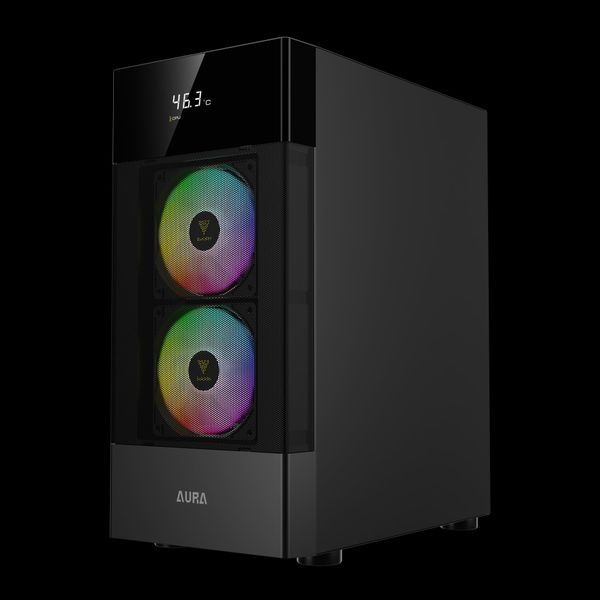 Vỏ Case Gamdias Aura GC5 Đen ARGB