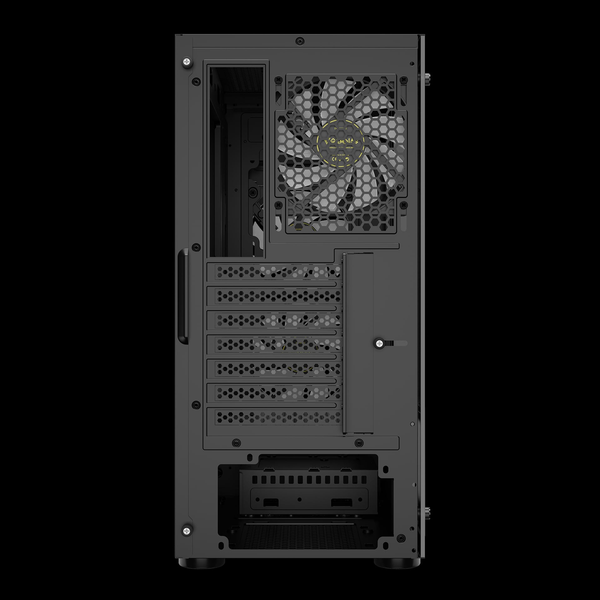 Vỏ Case Gamdias Aura GC5 Đen ARGB