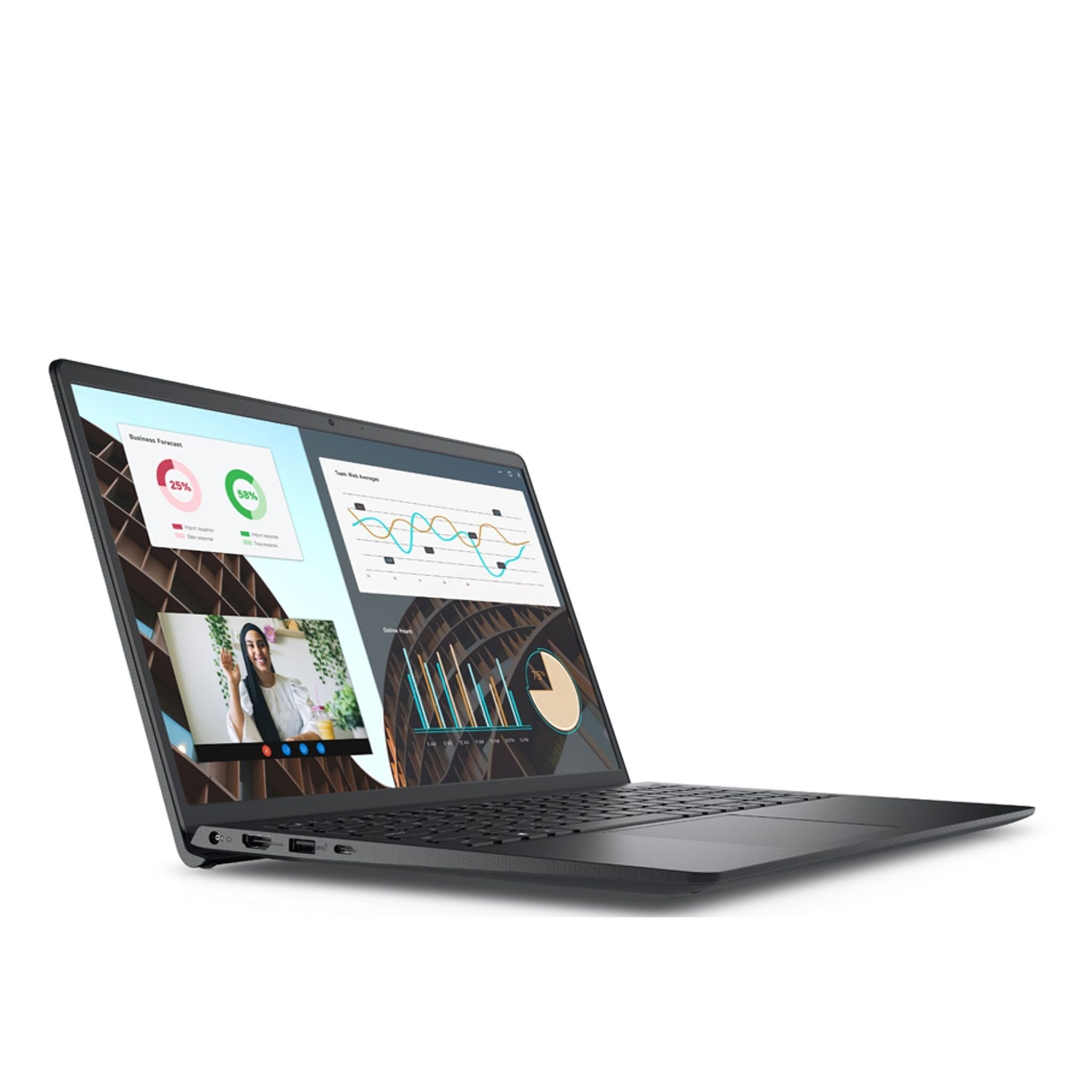 Laptop Dell Vostro 15 3530 (Intel Core i7-1355U | 8GB | 512GB | 15.6 inch FHD | Win 11 | Office | Đen)